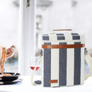 Zormy 3 Bottle Insulated Wine Tote Cooler Bag, Portable Carrier with Corkscrew Opener and Shoulder Strap for Beach Travel Picnic, Unique Carrier by TinyTreasures Baby Boutique