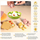 WAJIAYON Baby Breastmilk Popsicle Molds & Baby Fruit Feeder (2 Pack), Baby Food Freezer Tray Storage Containers, Silicone Teething Pacifier Feeder and Teether for Babies,Baby Feeder - Yellow by TinyTreasures Baby Boutique