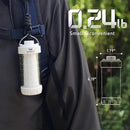 Wurkkos CL01 Camping Lantern Rechargeable, 550LM Waterproof Tent Light with Magnet Base, Up to 300H Runtime,Portable Lantern Flashlight with RGB light,Emergency Camp Light for Hurricane,Hiking,Camping by GreenHaven Gardens