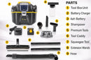 Prolux Surge Cordless Commercial Wet/Dry Tool & Travel Vacuum by Prolux Cleaners