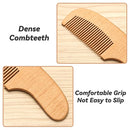 Baby Hair Care Kit, 5 in 1 Wooden Natural Goat Bristles Brush Cradle Cap Comb Baby Grooming Kit for Newborns Toddlers Boys Girls Gift by TinyTreasures Baby Boutique