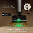 Mova X4 Pro Wet Dry Vacuum Cleaner, 20000Pa Cordless Vacuum Mop with Zero Tangle, Hot Water Mopping for Sticky Messes,194℉ Hot Air Self Drying, 180° Lie Flat, Push-In Charging Station, LED Display by CozyNest Decor