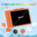 Drawing Tablets for Kids 10 Inch LCD Writing Tablet for Kids Reusable Drawing pad Educational and Learning Toys for Boys Girls(Orange) by TinyTreasures Baby Boutique
