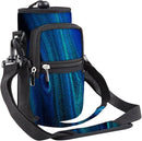 25/32/40/64oz Water Bottle Bag Holder Carrier-Insulated Crossbody Sling Case Sleeve with Strap & Pockets for Men Women Gym Cycling Travel Walking Hiking Camping by TinyTreasures Baby Boutique