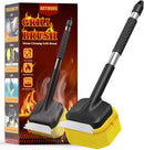 Bristle-Free Steam Cleaning Grill Brush, Safe for All Grill Griddle, Heat-Resistant Head, BBQ Grilling Gift for Men by GreenHaven Gardens