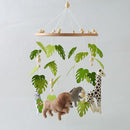 EERKEOD Baby Crib Mobile Baby Nursery Mobile Handmade Felt Forest Animal Mobile for Baby Boys and Girls Woodland Nursery Decor for Infant Bedroom Hanging Gender Neutral Baby Stuff by TinyTreasures Baby Boutique