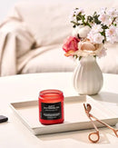 M&SENSE Juicy Watermelon Scented Candle, 7.05oz 50 Hours Clean Non Toxic Natural Soy Wax Long Lasting Candle for Women Men, 2 Wick Fruit Scent Home Fragrance Home Decor for Housewarming Gifts by CozyNest Decor