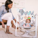 Car Seat Toys, Baby Activity Spiral Hanging Toys for Stroller Car Seat Crib Bar Bassinet Mobile, Musical Elephant Toys for Newborn Infant Boys Girls 0 3 6 12 Months by TinyTreasures Baby Boutique