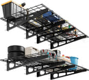 2 Pack 2x6ft Garage Storage Shelving Wall Mounted, 24-inch-by-72-inch 1600 Lbs Heavy Duty Sturdy Storage Shelves, Wall Shelves Folding Storage Garage Organization for Warehouse, Laundry by GreenHaven Gardens