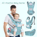 Baby Carrier Ergonomic Infant Carrier with Hip Seat Kangaroo Bag Soft Baby Carrier Newborn to Toddler 7-45lbs Front and Back Baby Holder Carrier for Men Dad Mom by TinyTreasures Baby Boutique