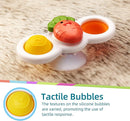 LiKee Strong Suction Cup Fidget Rotating Sensory Bath Toys for Baby, Airplane Car Travel Table & Window Toys for Toddler Boys and Girls, 6+ Months by TinyTreasures Baby Boutique