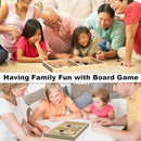 Large Sling Puck Game,Plastic Family Indoor Table Board Game for 2-4 Players,Fast Paced Super Winner Sling Hockey Board Games & Rapid Slingshot Battle Table,Christmas Stuffer Idea for 7 Age by TinyTreasures Baby Boutique