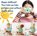 SUZIYO Kids Video Camera, Best Christmas Birthday Gifts Toys for Children, Toddlers Selfie Digital Camcorder 1080P Dual Lens 2.4 Inch HD for Age 3-8 Years Old Boys Girls with 32G SD Card, Green by TinyTreasures Baby Boutique