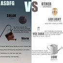 Watering Can LED String Lights - Stars Solar Shower Garden Lamp Decoration Waterproof Fairy Solar Light Ornament Copper Wire Bee Day Outdoors Hanging String Lamps Lawn Path(with Bracket) by GreenHaven Gardens
