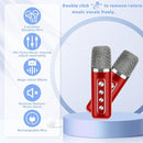 Karaoke Machine for Kids Adults - Portable Bluetooth Speaker with 2 Wireless Microphones, Singing Machine for Party, Birthday Gifts for Girls Boys Ages 4, 5, 6, 7, 8,9,10,11, 12+ Years Old by TinyTreasures Baby Boutique