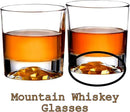Whiskey Decanter Glasses Gift Set - 4 Whiskey Glasses - Airtight Stopper for Wine, Bourbon, Brandy, Juice, Water - Decanter Sets For Men Christmas Gifts for Dad Boyfriend Husband Him - Bezrat by CozyNest Decor