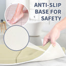 URMYWO Bath Kneeler and Elbow Rest Pad Set - 1.5" Thick Baby Bath Kneeler Pads with Toys Organizer, Anti-Slip Cozy Knee & Arm Support Bathtub Mat, Quick Dry Kneeling Pad for Baby Bath Time by TinyTreasures Baby Boutique