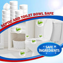 USKICH Toilet Bowl Cleaner 40 PACK, Household Automatic Toilet Bowl Cleaners with Bleach, Bathroom Toilet Tank Cleaners Tablets with Sustained-Release Technology for Deodorizing & Descaling by CozyNest Decor