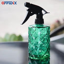 OFFIDIX Fine Mist Plant Mister, Handheld Pressure Glass Spray Bottles, 0.35L/11.8oz Watering Can with Adjustable Nozzle for Outdoor Indoor Gardening and Cleaning Work (Green) by GreenHaven Gardens