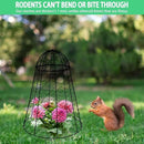 Garden Cloches for Plants Extra Large Sapbontchi Garden Cloche Chicken Wire Cloche for Plants Cages Cover Plant Protectors from Animals in Outdoor Vegetable Garden Set of 6 Plant Cloche 20" H x 12" D by GreenHaven Gardens