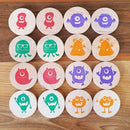 bee smart Wooden Memory Game - Matching Memory Game for Kids 3 and Up, 16Pcs | Educational Toy for Preschool Toddlers Board Games (Monsters) by TinyTreasures Baby Boutique