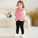 Baby Boys Girls Fleece Vest Zip Up Cute Bear Jackets Fuzzy Fall Winter Warm Clothes Newborn Outwear for Toddler Infant by TinyTreasures Baby Boutique
