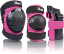 JBM Adult & Kids Knee Pads Elbow Pads and Wrist Guards for Inline Skating, Roller Skating, Skateboarding, Scootering by TinyTreasures Baby Boutique