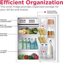 Frigidaire EFR331-WHITE 3.2 Cu ft Eraser Board Mini Compact Dorm Fridge (White) by CozyNest Decor