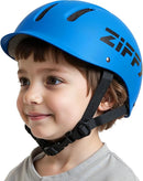 ZIFFY Kids/Toddler Bike Helmet, Adjustable, Lightweight, Safety Certified Scooter Helmet for Boys & Girls with Washable Inner Lining, 2 Sizes, 4 Colors – Fits Toddlers to Youth by TinyTreasures Baby Boutique