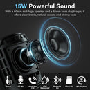 OHAYO Portable Bluetooth Speaker,IPX7 Waterproof Speakers, 15W Loud Stereo Sound, Wireless V5.3, AUX&TF-Card in, TWS, Built-in Mic, Black by TinyTreasures Baby Boutique