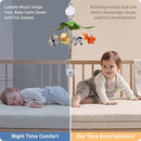 Baby Crib Mobile - Jungle Animal Mobile for Crib Nursery Musical Mobile Gender Neutral for Boys and Girls with 12 Lullabies Ceiling Mobile Presents for Newborn by TinyTreasures Baby Boutique