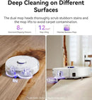 NARWAL Freo Z10 Robot Vacuum and Mop Combo, Tangle Free Robot Mop, 15,000Pa Suction, Adapts to Hard-to-Reach Areas, Self-Emptying, Mop Washing & Drying, Obstacle Avoidance, for Pet Hair & Hard Floor by CozyNest Decor
