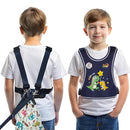 2025 New Safety Harness for Autism and Special Needs Child (3-6 yrs), Anti-Elopement Vest Harness with Light Reflector and Grab Handle for Active, Autistic ADHD Kids,Adjustable Tether Leash with Pouch by TinyTreasures Baby Boutique