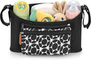 Accmor Universal Stroller Organizer with Detachable Phone Bag, Stroller Bag Caddy Organizer Stroller Accessories for Uppababy, Baby Jogger, Nuna, Doona, Britax Strollers by TinyTreasures Baby Boutique