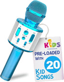 Move2Play, Kids Karaoke Microphone | Includes Pre-Loaded Songs & Bluetooth | Kids Birthday Party Gift | Toy for All Ages 2, 3, 4, 5, 6+ Year Old Girls, Boys & Toddlers by TinyTreasures Baby Boutique