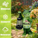 Solar Lantern Garden Alligator Statues Decor, Outdoor Crocodile Figurine Lights for Yard Patio Decoration - Unique Christmas Housewarming Gift for Grandma Wowen Mom by GreenHaven Gardens