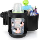Accmor Universal Cup Holder, Stroller Cup Holder, 360° Rotatable Large Caliber Designed Bottle Holder for Stroller, Bike, Wheelchair, Walker, Scooter by TinyTreasures Baby Boutique