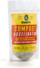 GREEN PIG Compost Accelerator Converts Yard Waste to Fertile Humus in 30 Days and Helps Control Odors Associated with Compost Piles, 1 Bag (12 Dissolvable Packets) by GreenHaven Gardens