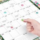 2025 Calendar, Wall Calendar 2025-2026 (17"x22") with Lines, Monthly Calendar from Jul 2025 to Dec 2026, 18 Month Vertical Large Monthly Family Calendar 2026 for Wall, Calendario 2026 by TinyTreasures Baby Boutique