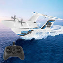 fisca Remote Control Airplane RC Amphibious Plane 2.4Ghz 3 Channel Foam Drone RTF Aircraft Take Off from Land and Water, with Gyroscope and 2 Batteries for Kids 14+ Years Old by TinyTreasures Baby Boutique
