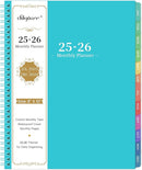 2026 Monthly Planner - JUL 2025 - DEC 2026, Academic Planner 2026, 18 Monthly Calendar with Colorful Tabs, Waterproof Cover (Blue, 8" x10", Notes) by TinyTreasures Baby Boutique