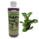 EZ-GRO Liquid Fiddle Leaf Fig Plant Food - 8 oz Bottle | 3 1 2 NPK Fertilizer for Indoor Plants | Concentrated Nutrients Liquid Indoor Plant Food for Healthy Growth by GreenHaven Gardens