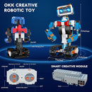 okk Robot Building Toys for Boys, STEM Projects for Kids Ages 8-12, Remote & APP Controlled Engineering Learning Educational Coding DIY Building Kit Rechargeable Robot Toy Gifts for Girls by TinyTreasures Baby Boutique