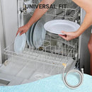 Roastove Universal Dishwasher Installation Kit,4 Ft Stainless Steel Dishwasher Hose,Burst Proof Water Supply Line with 3/8" Compression Connections by CozyNest Decor