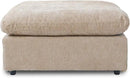 JACH Modular Ottoman Seater for Living Room, Cushion Covers Removable, Minimalist Comfy Footstool, Breathable Ottoman for Living Room Apartment (Khaki) by CozyNest Decor