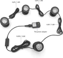 RGB Pond Lights with Timer, IP68 Waterproof Underwater Dimmable LED Fountain Lights for Outdoor Landscape Fish Tank Pond Fountain Waterfall Garden Lawn, 5 Lights by GreenHaven Gardens