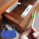 RFID Electronic Cabinet Lock Hidden DIY Electronic Induction Lock ，Invisible Cabinet Lock，for Wooden Cabinet Locker Drawer Cupboard Letter Box by TinyTreasures Baby Boutique