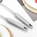 304 Stainless Steel Cooking Utensil,Kitchen Kitchen Utensil with Spatula, Solid Spoon, Ladle, Skimmer, Spaghetti Spoon, 6 Piece Set, Dishwasher Safe by CozyNest Decor