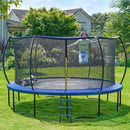 ORCC Trampolines CPSIA Approved 450LBS Weight Capacity 16 15 14 12 10 FT with Safety Enclosure Net Recreational Trampoline for Kids Family Outdoor Backyard by TinyTreasures Baby Boutique