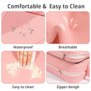 Toddler Booster Seat for Kitchen Chair, 2-in-1 Dining Table Booster Seat with Backrest & Adjustable Straps – Easy-Clean, PU Portable Toddler Eating Travel Increasing Cushion - Pink by TinyTreasures Baby Boutique